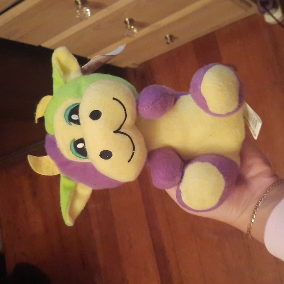 Plush bull toy multicolor - Picture 4 of 4